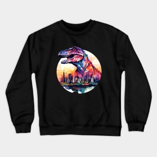 Dinosaur Animal World Wild Beast Predator Creature Crewneck Sweatshirt